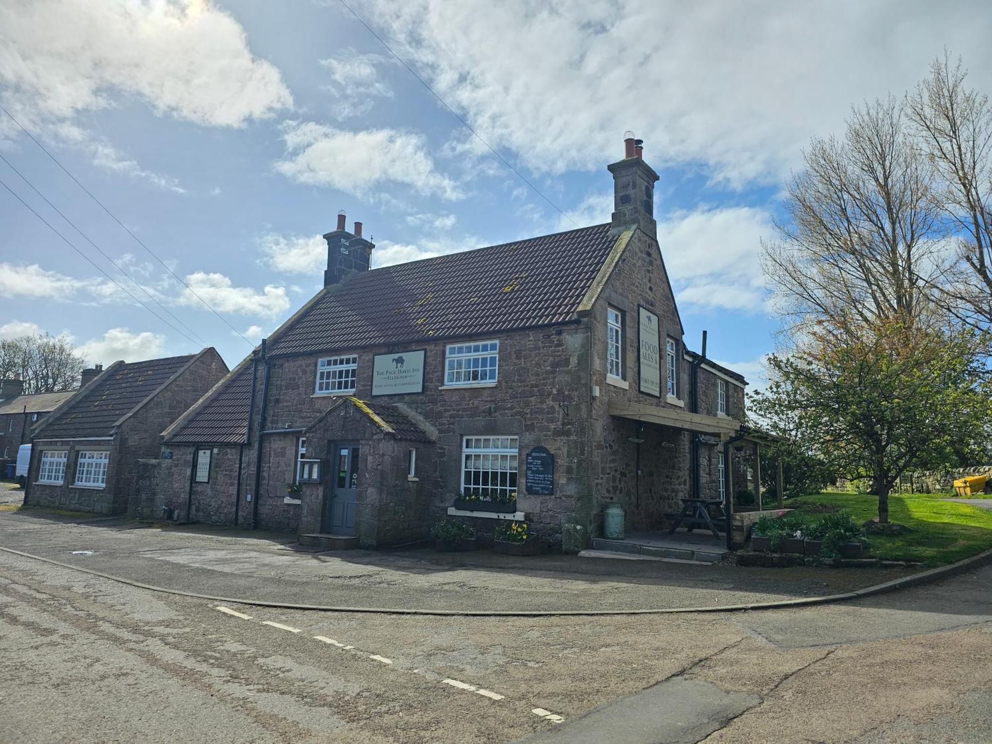 The Pack Horse Inn Chathill Εξωτερικό φωτογραφία